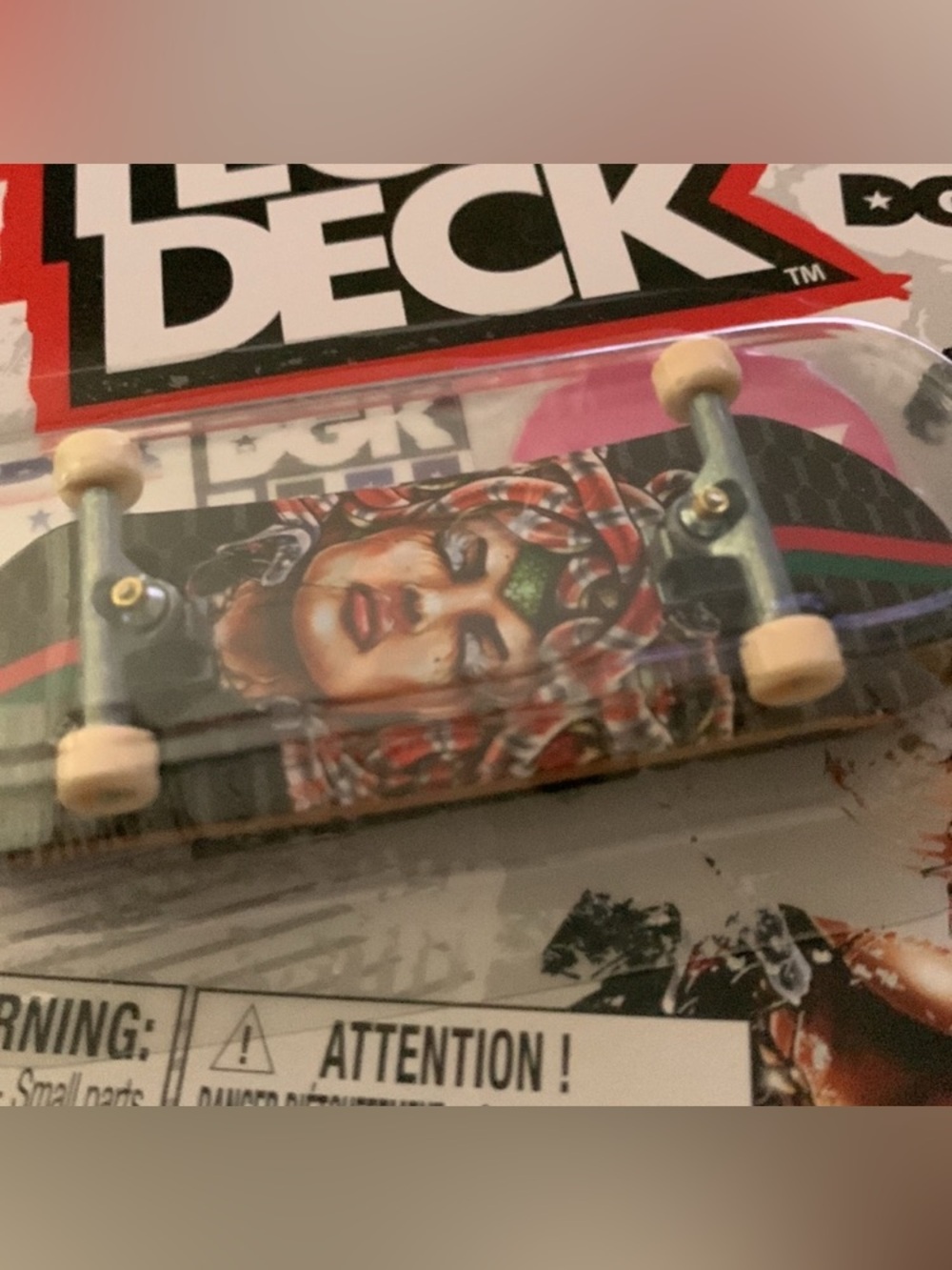 Tech Deck MEDUSA DGK Fingerboard Skateboard Rare